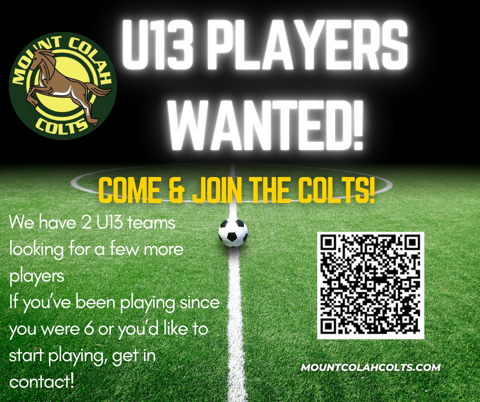 U13 Players Wanted